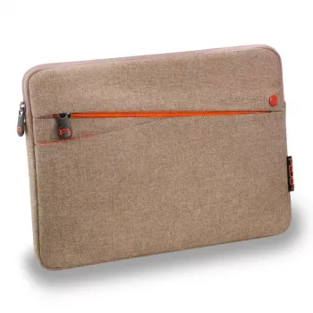 PEDEA Fashion Tablet Case Samsung Galaxy Tab S6 Lite / A9+ / S9 / A8, Bēšs/Oransžs, Neoprēns