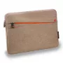 PEDEA Fashion Tablet Case Samsung Galaxy Tab S6 Lite / A9+ / S9 / A8, Bēšs/Oransžs, Neoprēns