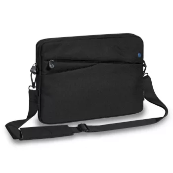 PEDEA Fashion melns/zils planšetdatora maciņš Samsung Galaxy Tab S9+ / Galaxy Tab S7