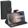 PEDEA Book Cover Classic for Samsung Galaxy S26 Plus, Black