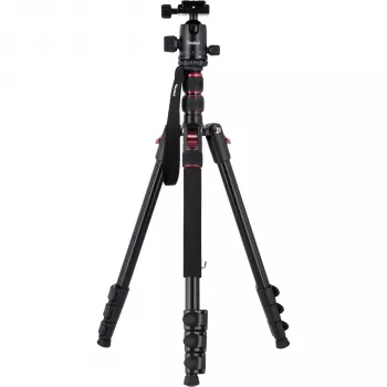 Rollei Compact Traveler No. 2 Carbon Fiber Travel Tripod with Ball Head (Black)