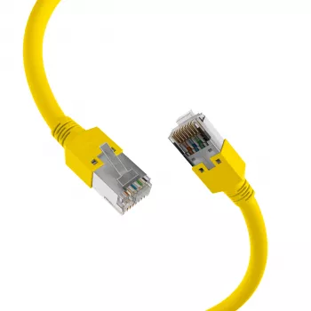 EFB Elektronik RJ45 Patch Cable Cat.5e SF/UTP LSZH Draka UC300 TM11 Yellow 15m