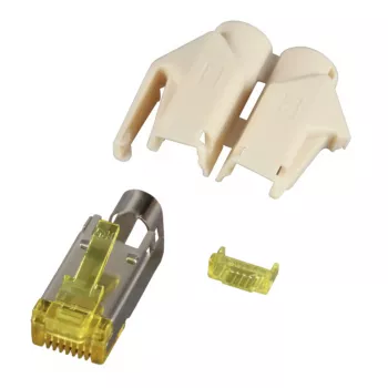 EFB Elektronik RJ45-Hirose savienotājs STP TM31 bēšs 100 gab. 3 elementi Cat.6A