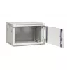 EFB-Elektronik 19 inch sienas montāžas korpuss Flat Pack 15U, dziļums 600 mm, RAL 7035 gaiši pelēks (691715FGR.2)