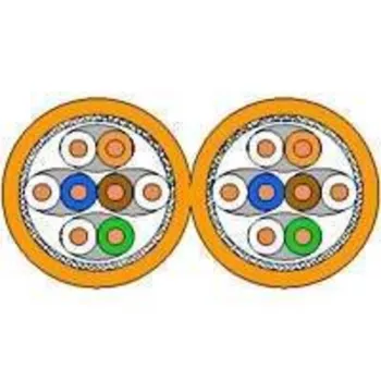 EFB Elektronik INFRALAN Cat.7 1000 AWG23 S/FTP 2x4P CPR Eca Orange Installation Cable 500m