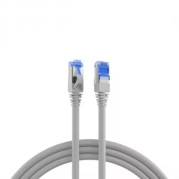 EFB Elektronik IPK-6A-U-TPE-GR-0050 Cat6a S/FTP RJ45 Patch Cable 0,5m Grey