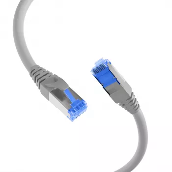 EFB Elektronik IPK-6A-U-TPE-GR-0050 Cat6a S/FTP RJ45 Patch Cable 0,5m Grey