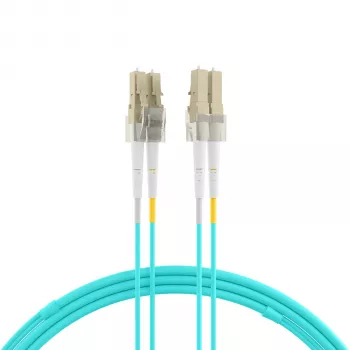 EFB Elektronik IPL-DF-LCULCU-3-0300 Duplex OM3 LC/UPC uz LC/UPC optiskās šķiedras savienotājkabelis 3 m Aqua LSZH