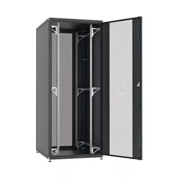 EFB Elektronik PRO 42U 19 collu servera skapis tīkla skapis Jet Black RAL 9005 800x1000mm