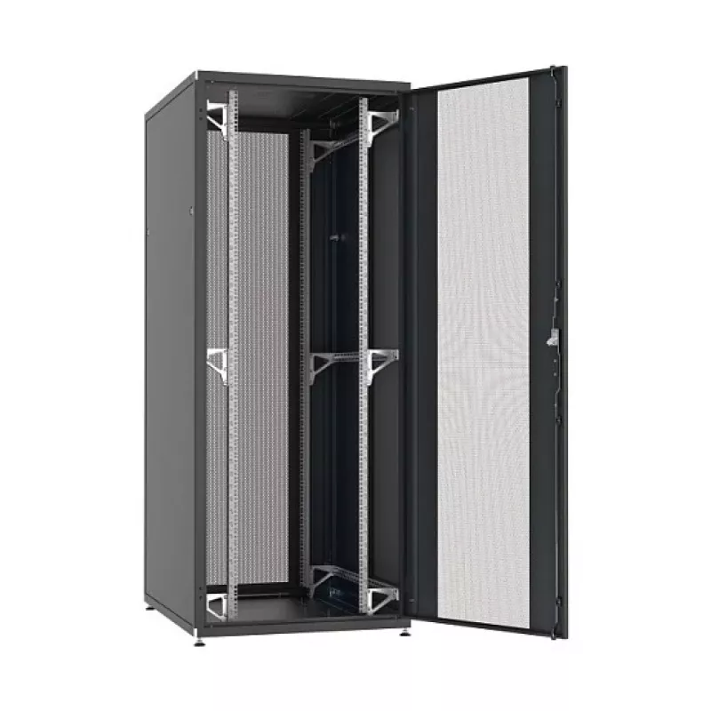 EFB Elektronik PRO 42U 19 collu servera skapis tīkla skapis Jet Black RAL 9005 800x1000mm