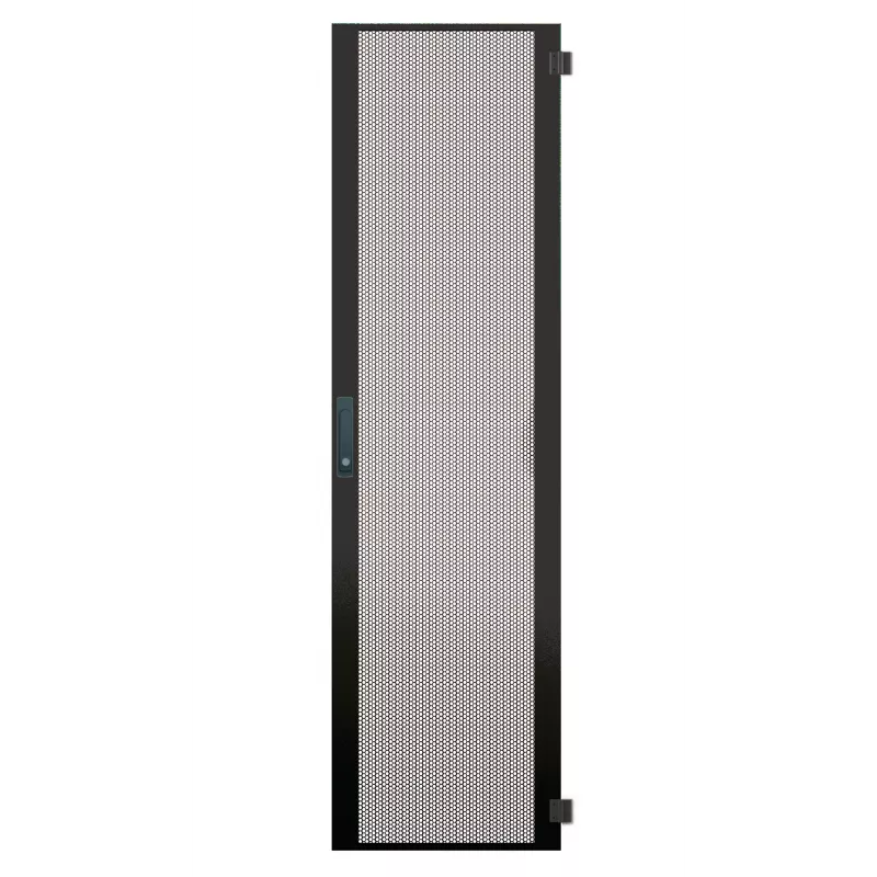 EFB Elektronik PRO Rack durvis - gaiši pelēka RAL 7035 - 42U 19 inch perforētas priekšējās durvis ar slēdzeni