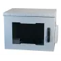 EFB Elektronik 19 collu sienas korpuss IP55 9U Stikla durvis Dziļums 600 mm RAL7035