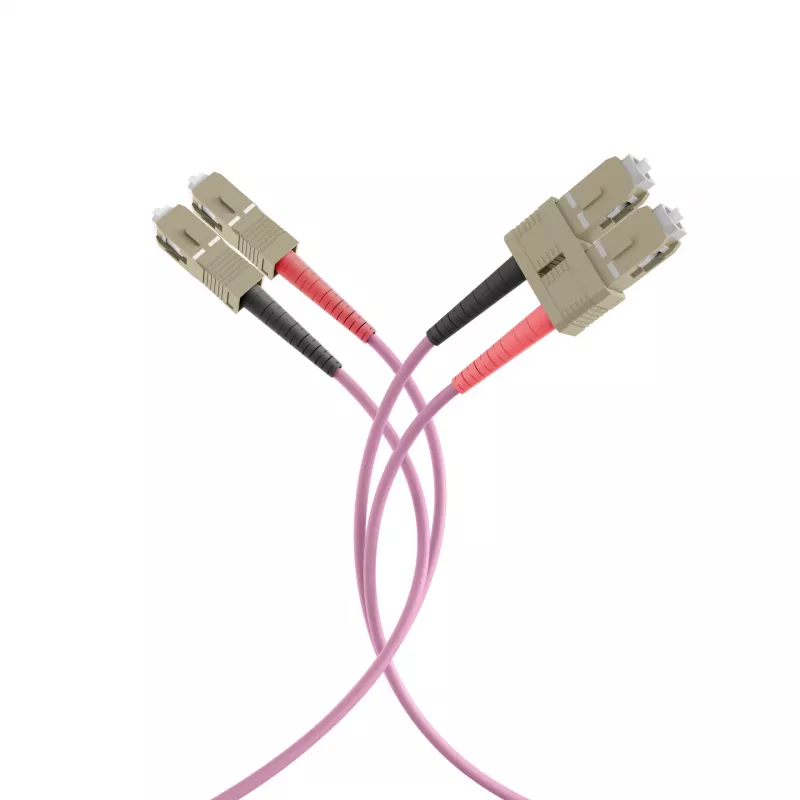 EFB Electronics O0318FT.30 - 30 m - I-V(ZN) HH - OM4 - SC - SC Duplex Fiber Optic Patch Cable