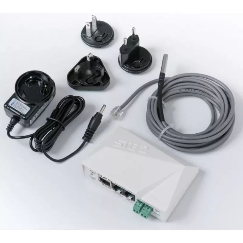 EFB Elektronik IP Termometrs ar e-pastu, LAN, WiFi, PoE, SNMP