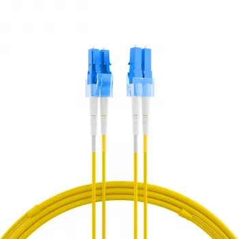 EFB Elektronik Duplex Jumper LC-LC 9/125µm OS2 LSZH Yellow 2,0mm 1,5m - Video/Analog - Single-mode Fiber