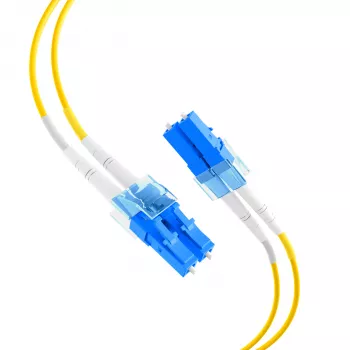 EFB Elektronik Duplex Jumper LC-LC 9/125µm OS2 LSZH Yellow 2,0mm 1,5m - Video/Analog - Single-mode Fiber