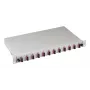 EFB Elektronik Splice Box SC 50/125 µm OM4 Izvelkams, 24 Pigtails Offset / 12 Savienojumi