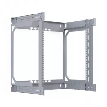 EFB aizmugures rāmis X-Rack sienas korpusam 400-600mm 12U 600x600mm cinkots (WGX-BF12)