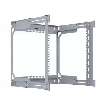 EFB aizmugures rāmis X-Rack sienas korpusam 400-600mm 12U 600x600mm cinkots (WGX-BF12)