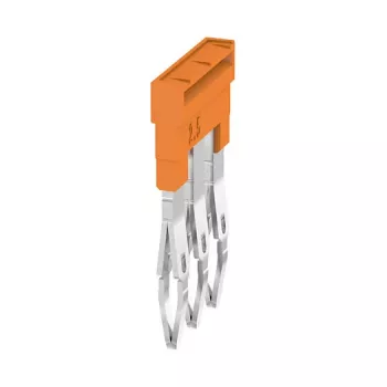Weidmüller ZQV 2.5N 3 šķērssavienotājs, A-Series, 2,5 mm², 3 polu, oranžs