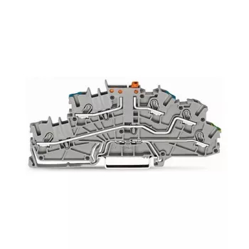 WAGO 2003-6641 Gala plāksne TOPJOB S 2003 sērijai, pelēka, 5,2 mm platums