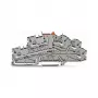 WAGO 2003-6641 Gala plāksne TOPJOB S 2003 sērijai, pelēka, 5.2 mm platums