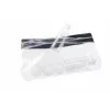 Eichner Slide Lock Bag Caurspīdīgs/Melns 10 gab.