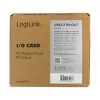 LogiLink PCI Express USB 3.2 karte, 5 Gbps, 2 ārējie + 3 iekšējie USB-A porti
