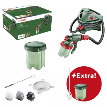 Bosch PFS 5000 E krāsas smidzināšanas pistole 1200 W, plūsmas ātrums 500 ml/min + maisīšanas stienis (0.603.207.202)