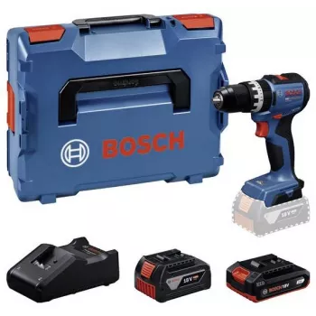 Bosch Professional GSB 18V-52 bezvadu triecienurbjmašīna ar 2 akumulatoriem 18V L-BOXX (Retail)