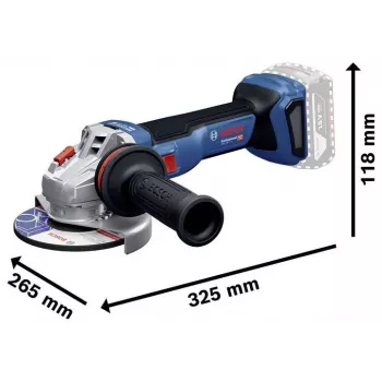 BOSCH POWERTOOLS Kombinētais komplekts 18V bezvadu urbjmašīna, triecienskrūvgriezis, rotējošais āmurs, leņķa slīpmašīna (4 instrumentu komplekts)