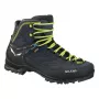 SALEWA Vīriešu Rapace GTX Alpīnisma Zābaki - Night Black/Kamille - UK 7.5 (EU 41)
