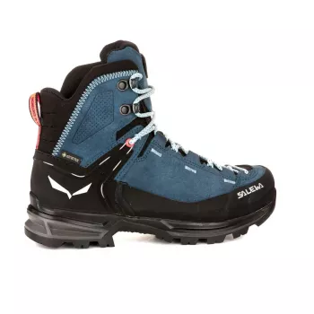 Salewa MTN Trainer 2 Mid GTX Sieviešu pārgājienu zābaki - Red Dahlia/Black - UK 5 (EU 38)