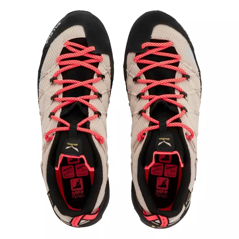 Salewa Wildfire 2 GTX Sieviešu pieejas apavi - Auzu pārslu/melns, 38. izmērs