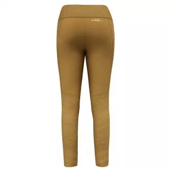 Salewa Pedroc Dry Resp Hybrid Tights - Golden Brown - Size M/L