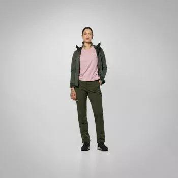 Salewa Puez Dolomia 2 Pants Women's Softshell Bikses - Tumši Olīvzaļa, S izmērs