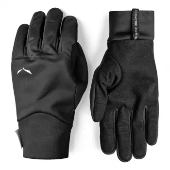 SALEWA Ortles EPE Grip Sieviešu Alpīnisma Cimdi - Black Out, M izmērs