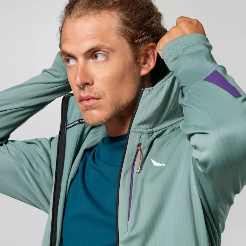Salewa Pedroc PL 3 HD Jacket - Willow - Size L
