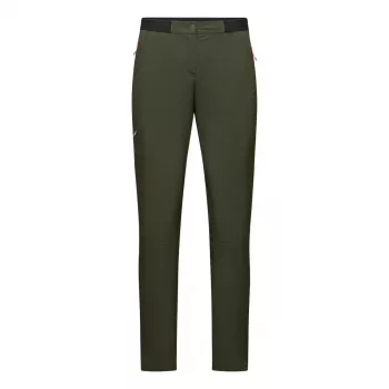 Salewa Pedroc 5 Dst Pant Sieviešu Softshell Bikses - Tumši Olīvzaļa, Izmērs M