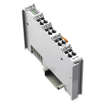 WAGO 750-515 Digitālās izejas modulis, 2 kanāli, 24 VDC, 0,5 A, CAGE CLAMP