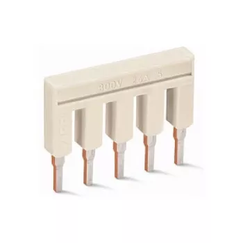 WAGO 2002-405 2-dzīslu caurlaides spaiļu bloks, 25 A, 800 V, pelēks