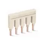 WAGO 2002-405 2-dzīslu caurlaides spaiļu bloks, 25 A, 800 V, pelēks