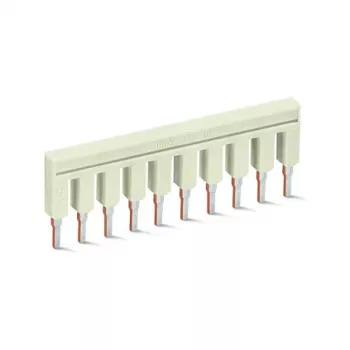 WAGO 2002-410 Caurplūdes spaiļu bloks, CAGE CLAMP, 24 A, 800 V, pelēks, 50,4 x 19 x 4,1 mm