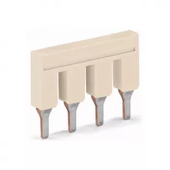 WAGO 2006-403 Through Terminal Block, 41 A, 6 mm², Gray