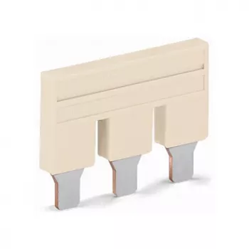 WAGO 2016-403 Caurplūdes spaiļu bloks, 3-vadītāju, Push-in CAGE CLAMP, 32 A, 800 V, pelēks, DIN-sliede 35