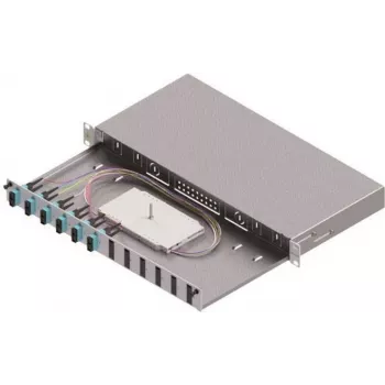 ZVK Easylan LWL Splice Enclosure Basic 1HE 6x SC-Duplex Standard OM3