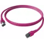 EasyLan FlexBoot Cat.6A S/FTP Patch Cable Purple 7.5m