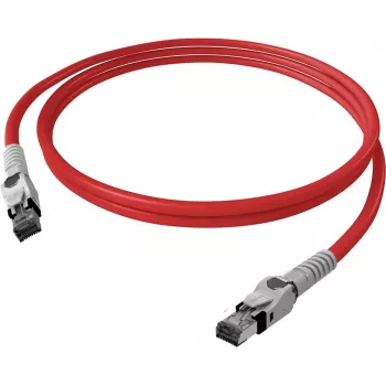 EasyLan VarioBoot Patch Cable Cat.6A S/FTP Red 1.0m