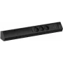 Bachmann CASIA 2 3x Schuko kontaktligzda ar 1x USB-A un 1x USB-C lādēšanu 22W melna