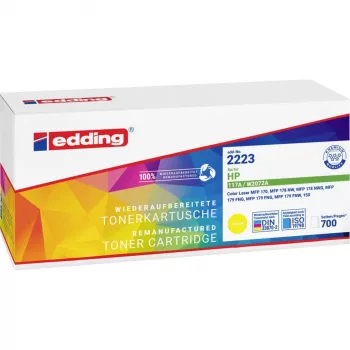 Edding EDD-2223 Yellow Toner Cartridge Compatible with HP 117A (W2072A) – 700 Pages